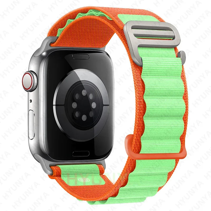 Alpine Strap For Apple Watch Band Ultra 2 3 Watchband 45mm 49mm 42mm 46mm 44mm 41mm 40mm Bracelet Iwatch Series 11 9 8 7 6 SE 10