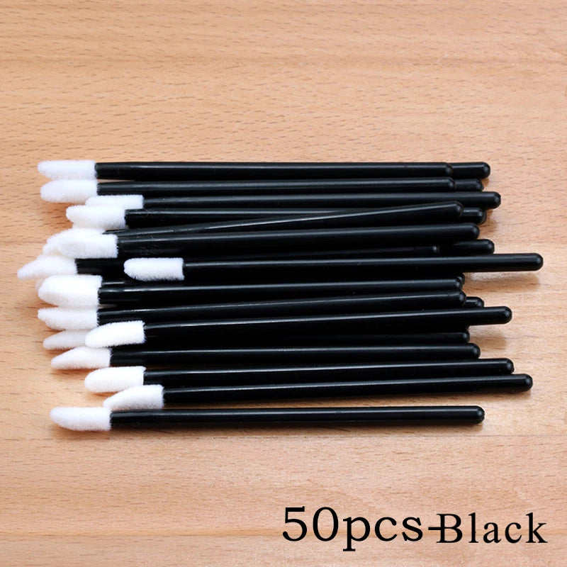 Disposable Eyelash Brush wholesale 50/100pcs Mascara Applicator Wand Eyes Lip Cosmetics Brushes Extension Cosmetic Make up Tools