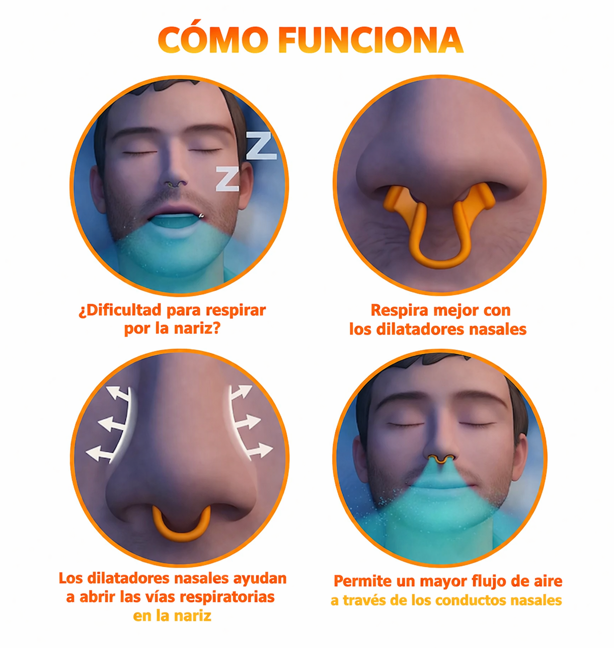 2-10pc Silicone Anti-Snoring Corrector Sleep Aid Nose Expanders Improve Sleeping Quality Relief Nasal Clip Stop Snoring Device