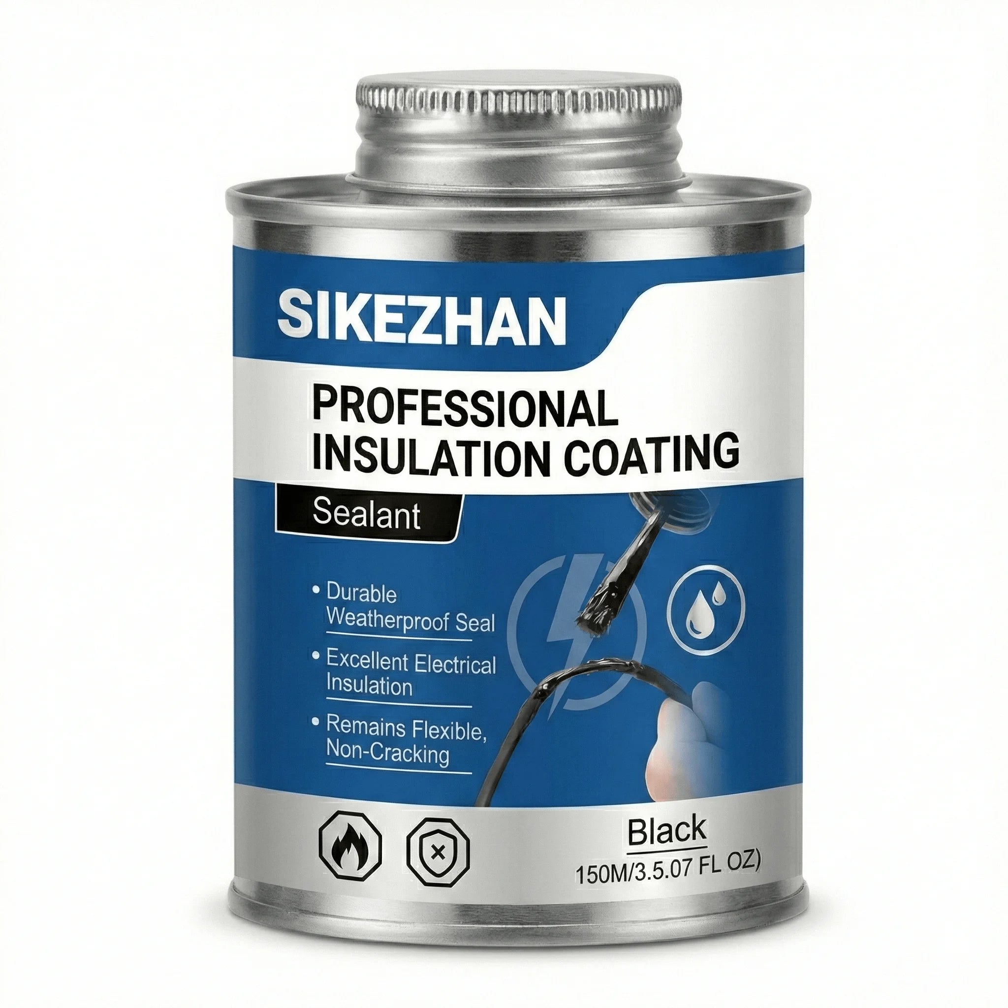 Liquid Electrical Tape Waterproof Insulation Paste Quick-Drying Home Use Wire Cable Coat Repair Glue Fix Line Glue For Wires