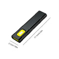 Emergency Portable Rechargeable Mini LED Keychain Flashlight 800LM Magnetic Pocket Torch Light for Work, Camping, Car Use