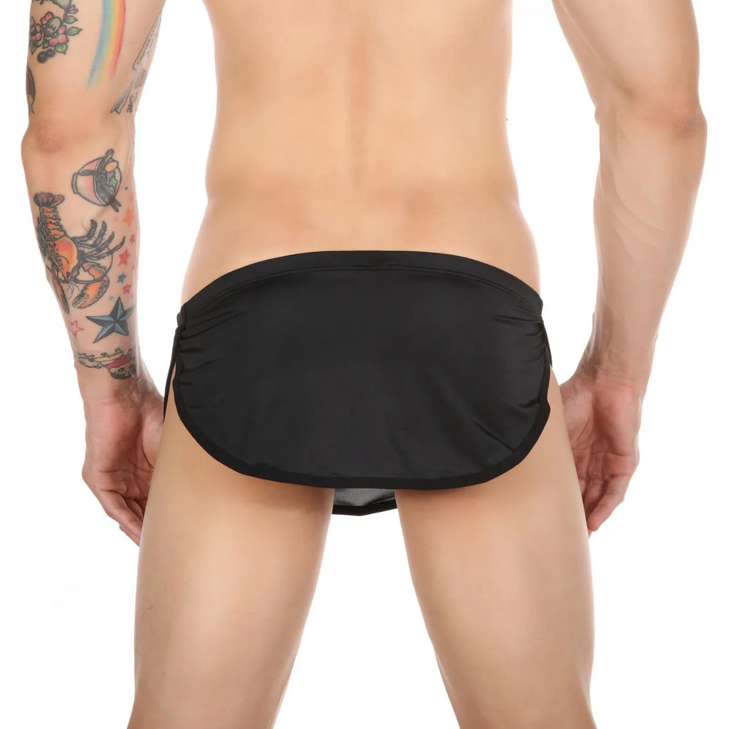 【GWH_28】Men's Underwear Two in one Boxer Shorts Sexy Thong Underwear Comfortable Pajamas