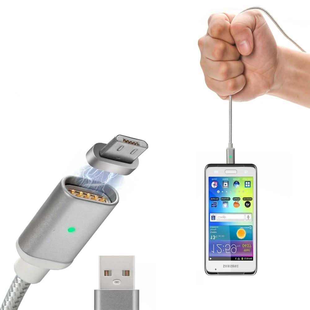 (2.4A) Magnetic Micro USB Sync Data Charging Cable