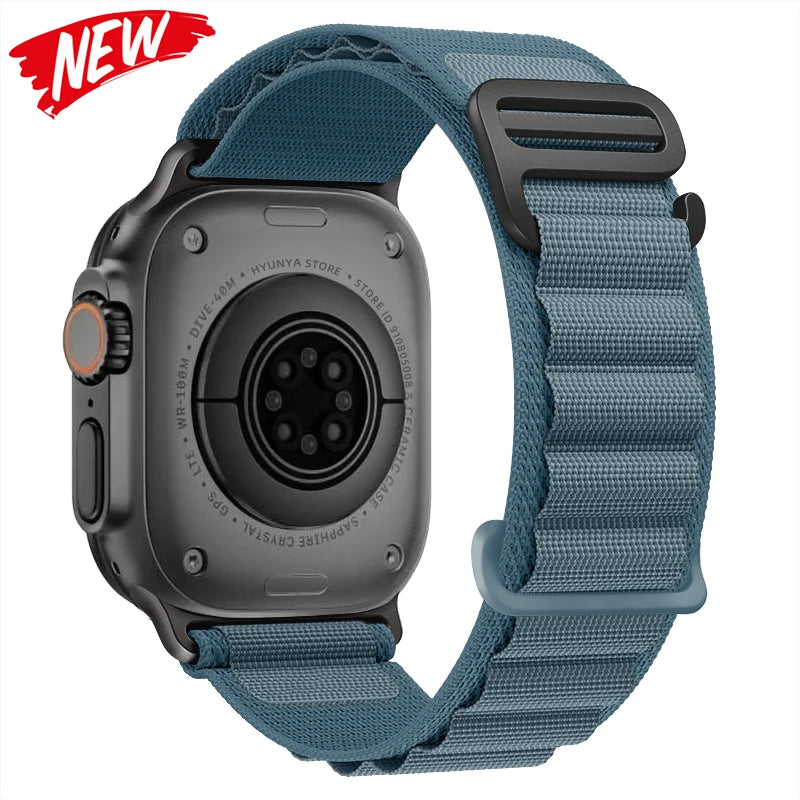 Alpine Strap For Apple Watch Band Ultra 2 3 Watchband 45mm 49mm 42mm 46mm 44mm 41mm 40mm Bracelet Iwatch Series 11 9 8 7 6 SE 10