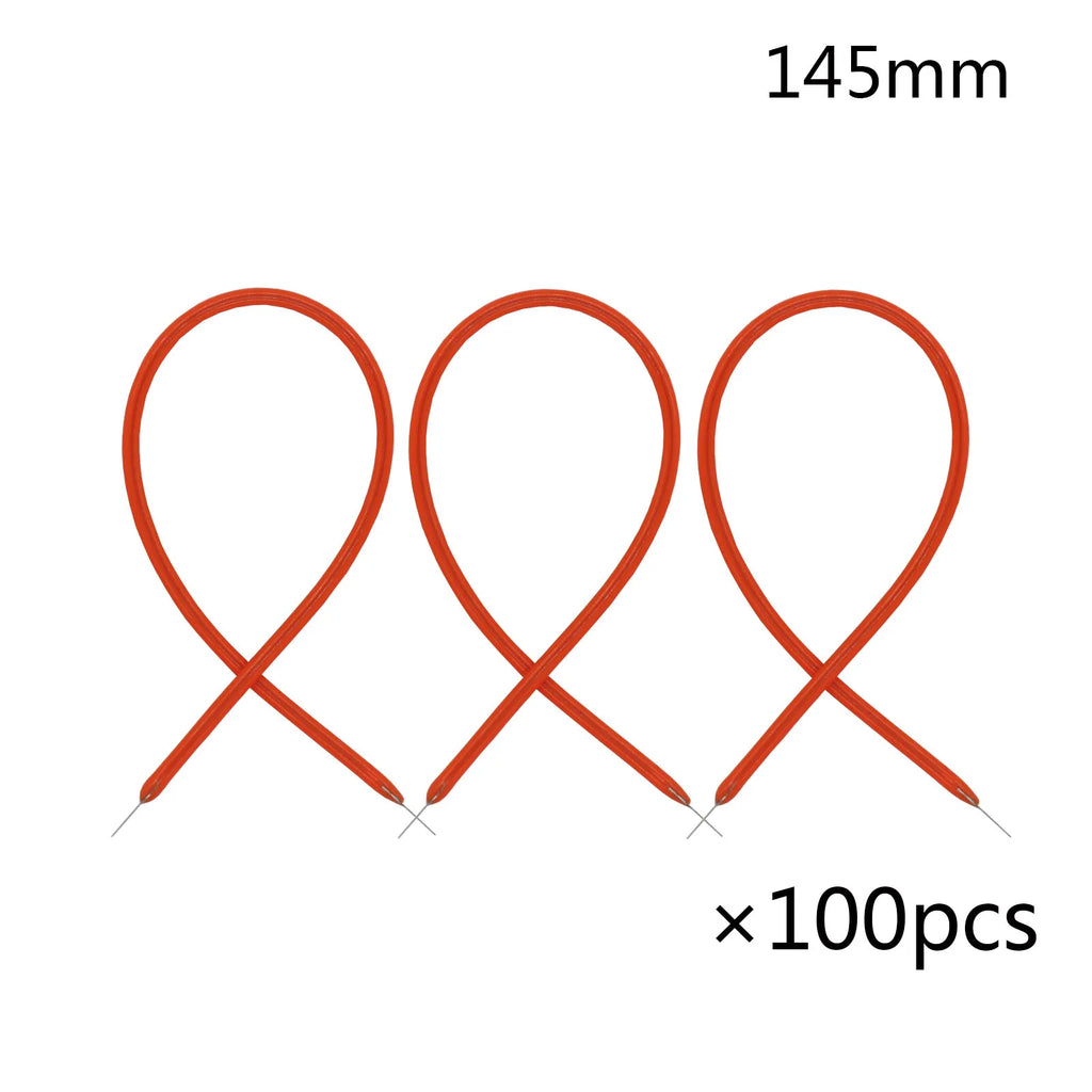 100pcs LED Filament Lamp Parts DC3V 145mm Warm Retro Edison Bulb LED Diodes Flexible Filament For Christmas Decorative Lamp