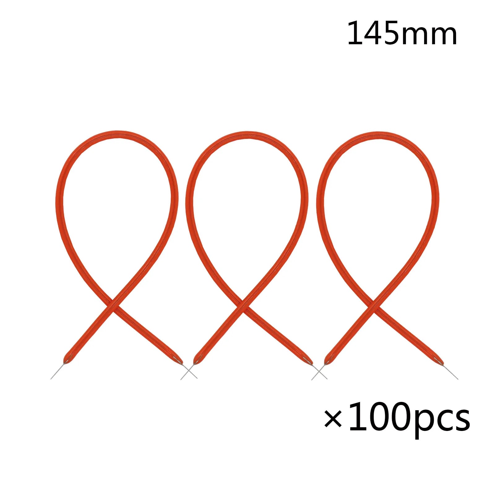 100pcs LED Filament Lamp Parts DC3V 145mm Warm Retro Edison Bulb LED Diodes Flexible Filament For Christmas Decorative Lamp