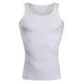 Men Compression Body Shaper Vest Seamless Slimming Tank Top Belly Control Waist Trainer Undershirt Shapewear