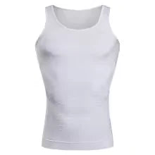 Men Compression Body Shaper Vest Seamless Slimming Tank Top Belly Control Waist Trainer Undershirt Shapewear