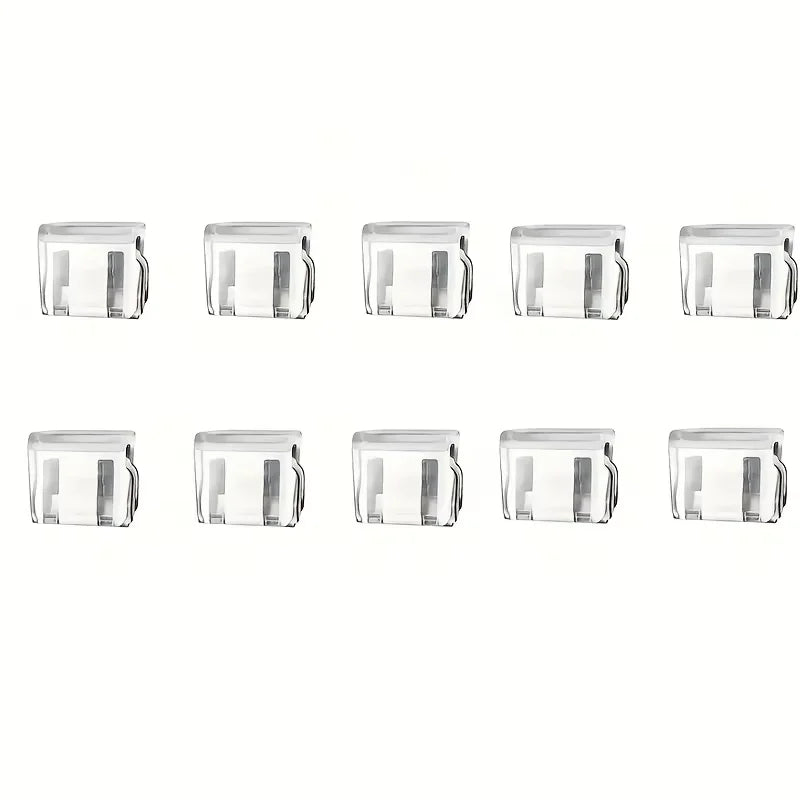 2/4/6/pcs Invisible Leg Shortening Clips - Anti-Slip Hem Grippers for Pants (No-Sew Hem Adjustment Tool)