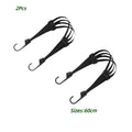 Adjustable Motorcycle Helmet Strap | Elastic Fixing Rope for Securing Helmet to Back Seat (60cm/90cm) - Anti-Loss Design