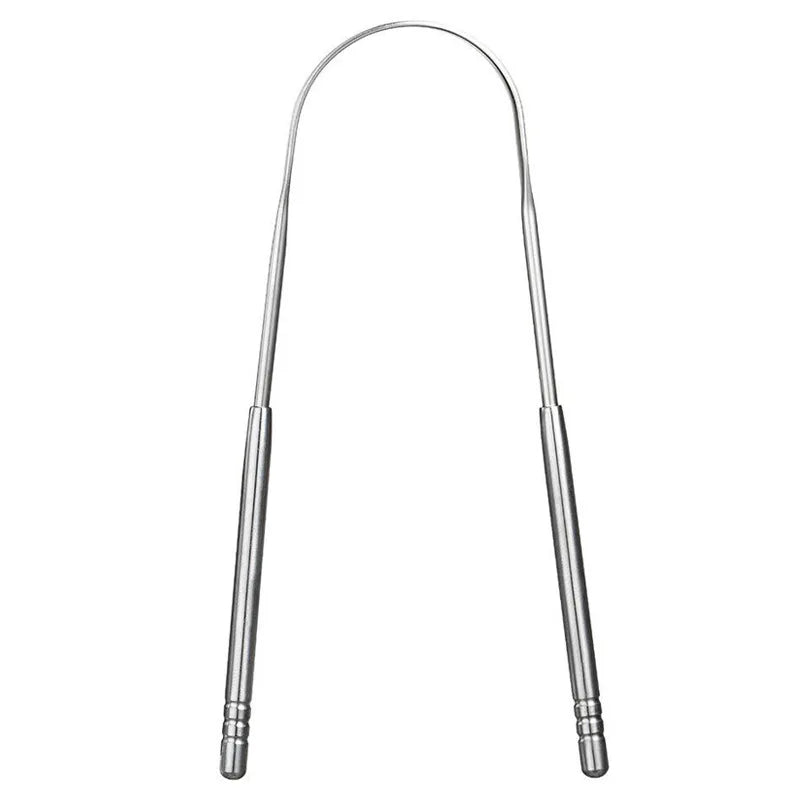 Premium 1pcs/3pcs Metal Tongue Scraper Cleaner for Adults & Kids, Portable Stainless Steel Tongue Scrapers Brushes for Removing