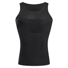 Men Compression Body Shaper Vest Seamless Slimming Tank Top Belly Control Waist Trainer Undershirt Shapewear