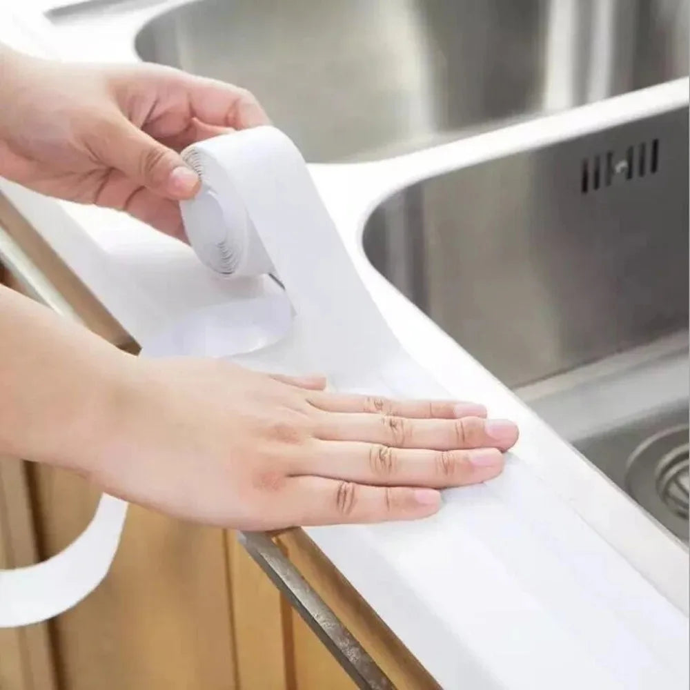 Suitable for bathrooms and kitchens, shower bathtub sealant tape, used for sealing and filling gaps