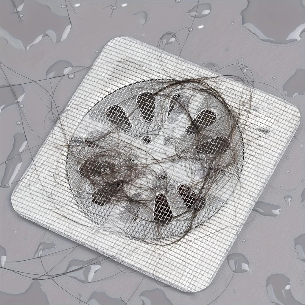 Floor Drain Sticker, Insect-proof Self-adhesive Bathroom Hair Filter Net, Sewer Filter, Kitchen Anti-blocking Mesh Net