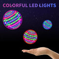 Flying ball, automatic spinning ball, LED dazzling lights, floating magic, fan, UFO flying machine, toy gift, game, sports ball