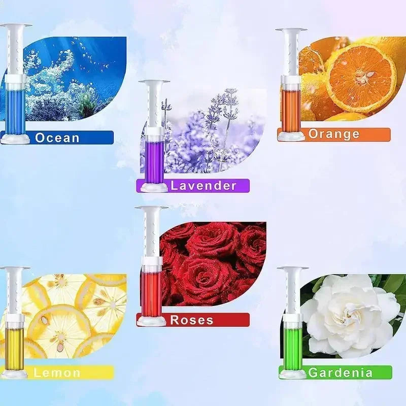 Toilet Cleaner Gel Stick Tablet Products Liquid Fragrance Cleaning Deodorization Odor Lasting  Solid  Aromatherapy Air Freshener