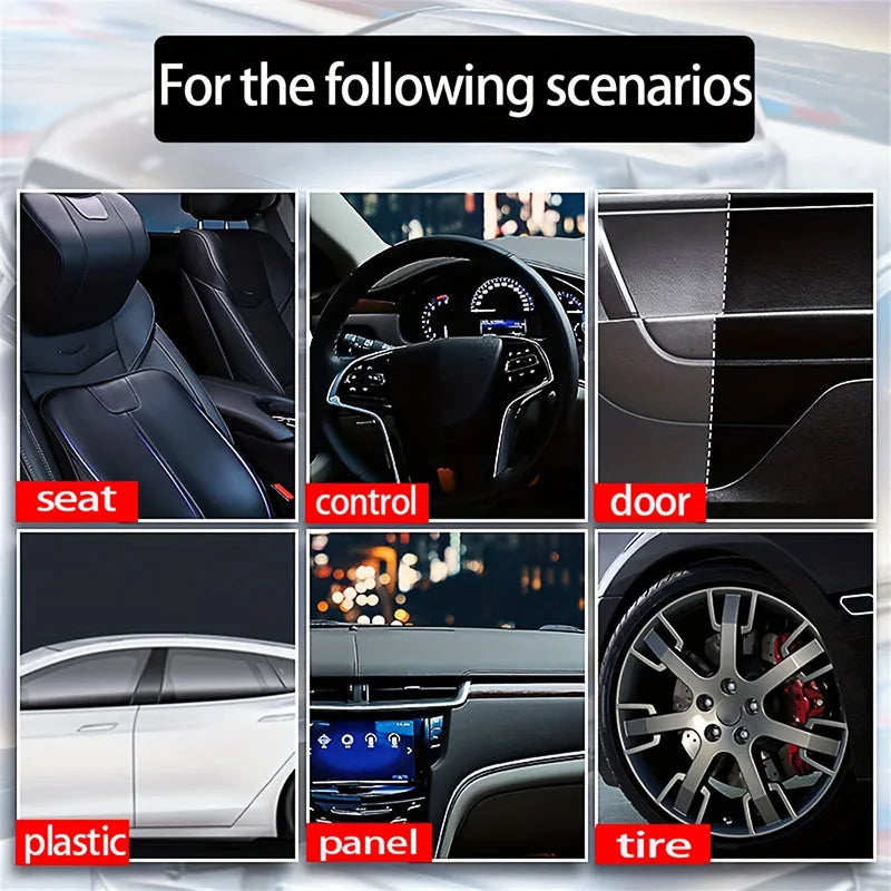 Car Universal Leather and Plastic Repair Polishing Wax Automotive interior reconditioning cream for leather/plastic/rubber care