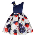 Big Bow Flower Girls Wedding Dresses For Girls Baby Children Dress Evening Party Tutu Princess Dress For Kids 3 5 10 Years