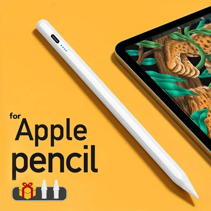 Palm Rejection Stylus Pen with Power Display for Apple iPad - Compatible with iPad 2018-2022 iPad Pro Air Mini