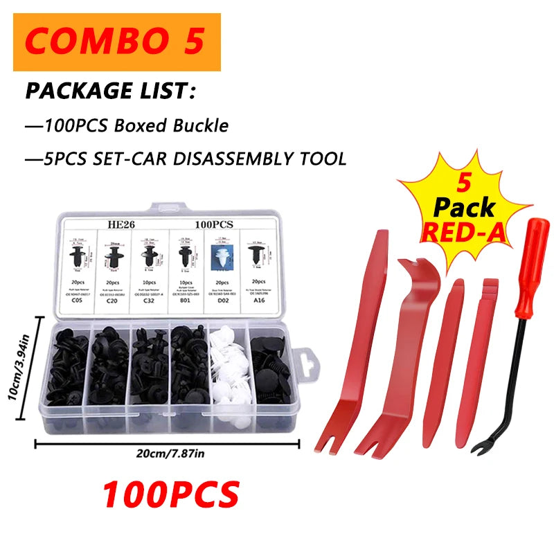 Car Hand Tool Set Car Disassembly Tool Kit Stereo Repair DVD Repair Tool Dashboard Removal Tool Interior Plastic Trim Panel