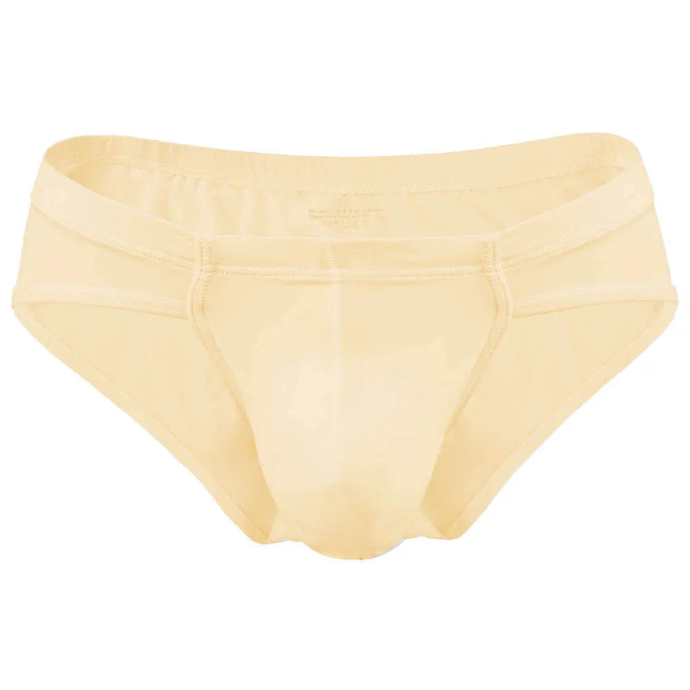 【GWH_22】Men's Underwear Large Pouch Ice Silk underwear Sexy Thin Breathable Underpants
