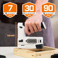 Bielmeier 20V Cordless 2-in-1 Stapler & Brad Nailer