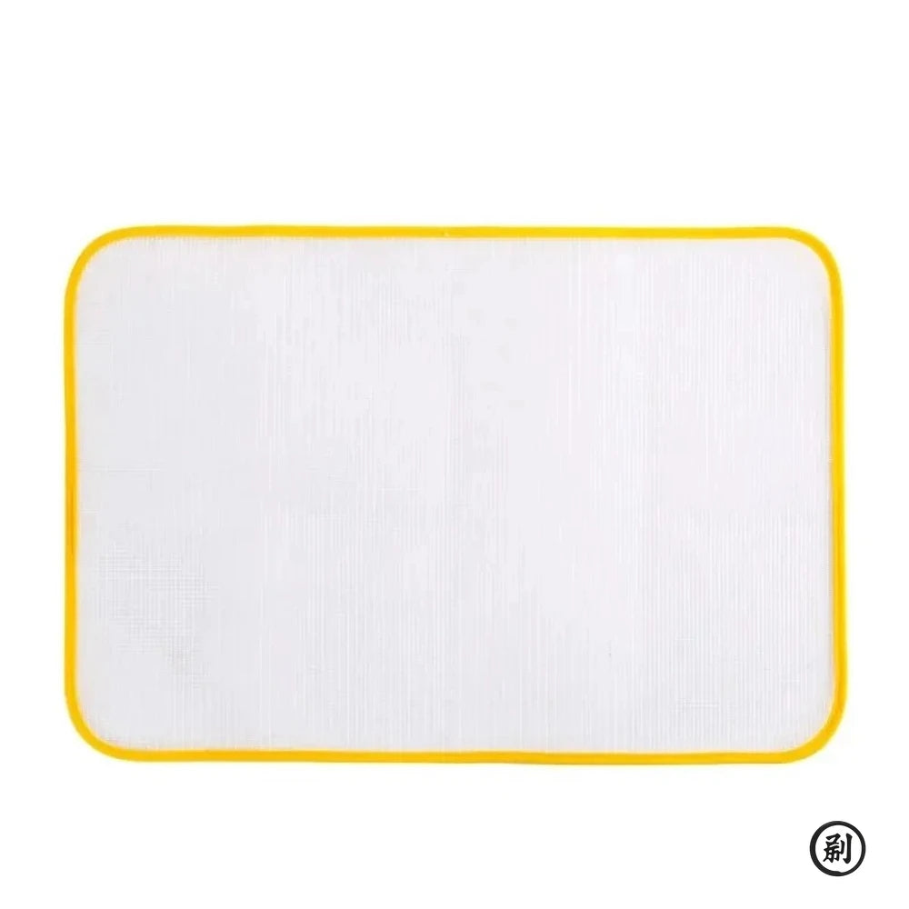 1pc Cloth Protective Press Mesh Insulation Ironing Board Mat Cover Against Pressing Pad Mini Iron Random Colors