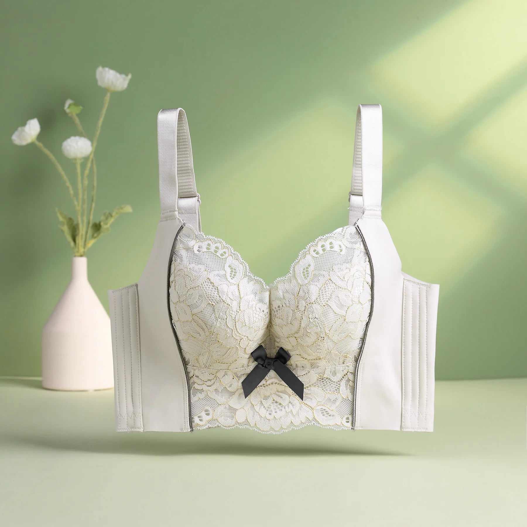 Women Bra Thin Underwire Push Up Large Size Adjustable Underwear Breast Receiving Minimizer Bra 75 80 85 90 B C D E