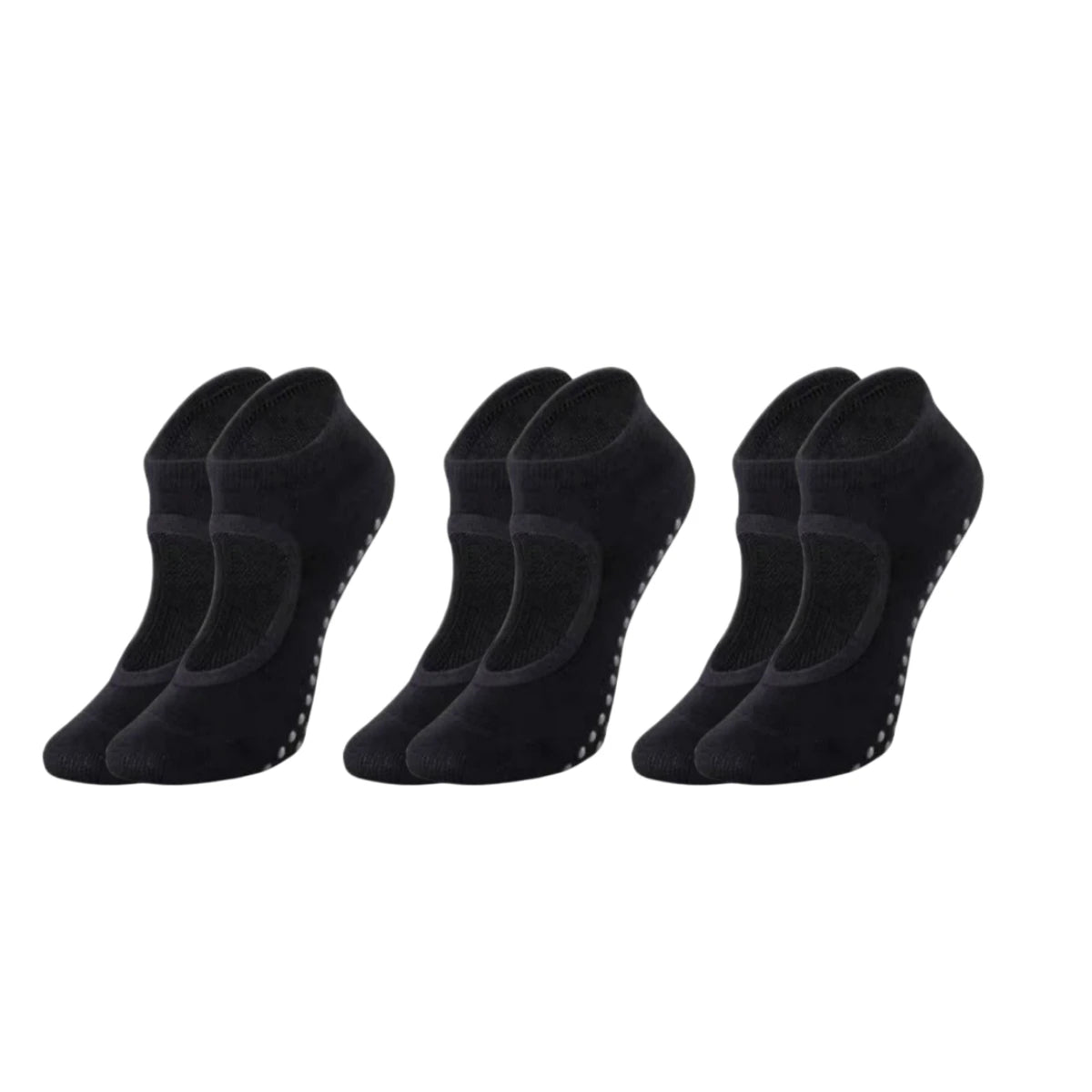 Non-Slip Yoga Socks for Women – Open Top Grip Socks, Breathable Ballet Style, Anti-Skid Pilates Barre Spring Summer