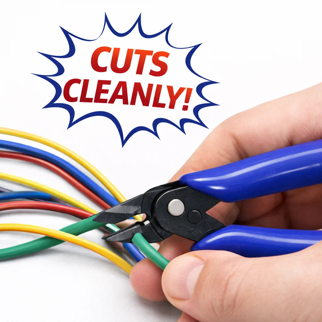 1PCS Wire Cutter Cutting Pliers, Precision Side Nippers for DIY Electronic Repair, Durable Hand Tools for Hobby Craft Use
