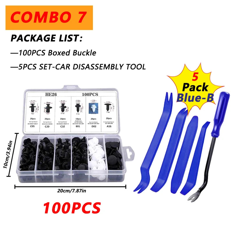 Car Hand Tool Set Car Disassembly Tool Kit Stereo Repair DVD Repair Tool Dashboard Removal Tool Interior Plastic Trim Panel