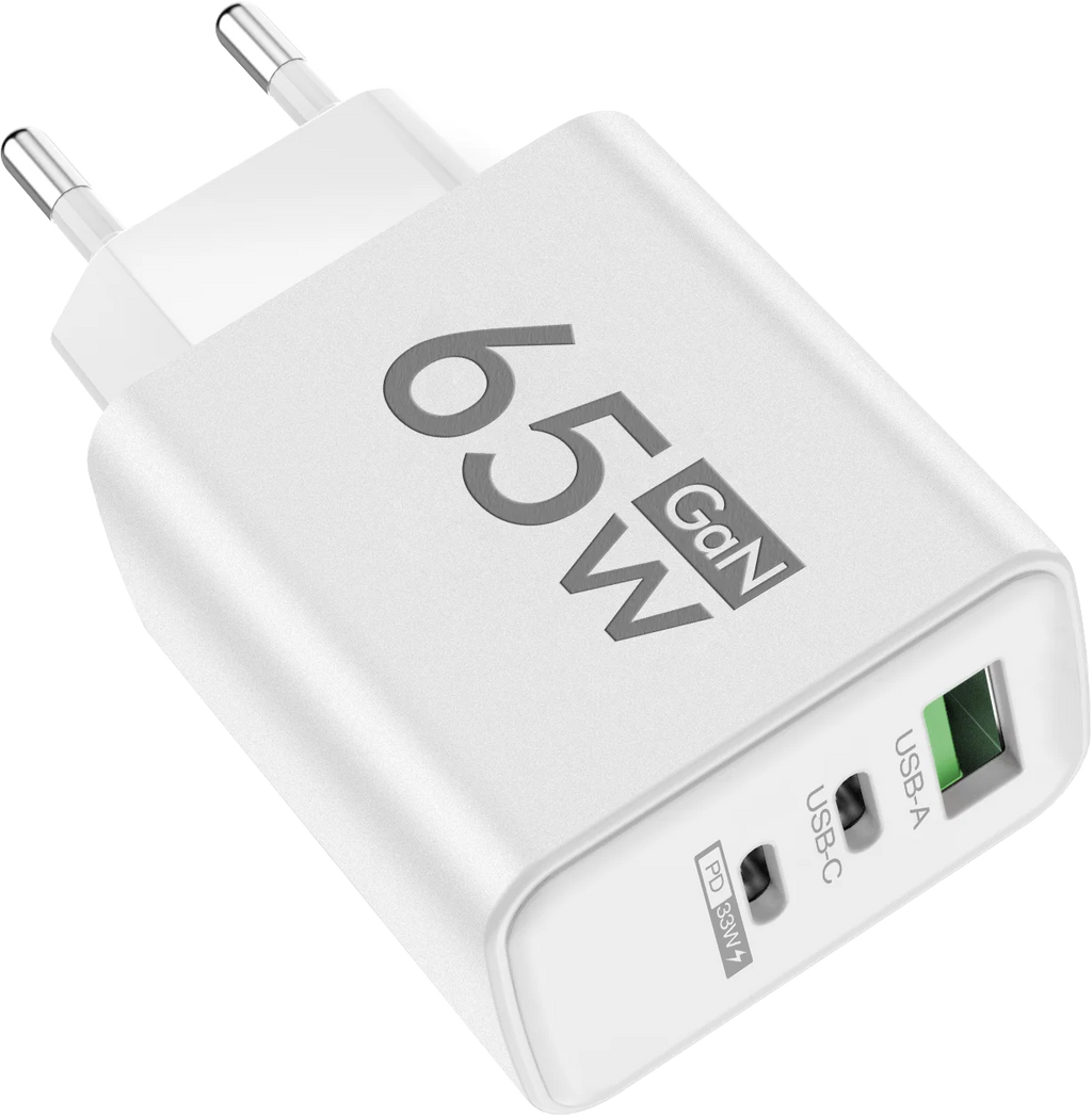 PD 65W Fast Charging Charger USB Mobile Phone Power Adapter For Samsung Huawei Xiaomi iPhone Honor Type C Quick Charge Charger