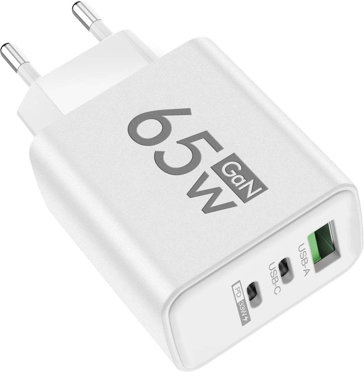 PD 65W Fast Charging Charger USB Mobile Phone Power Adapter For Samsung Huawei Xiaomi iPhone Honor Type C Quick Charge Charger
