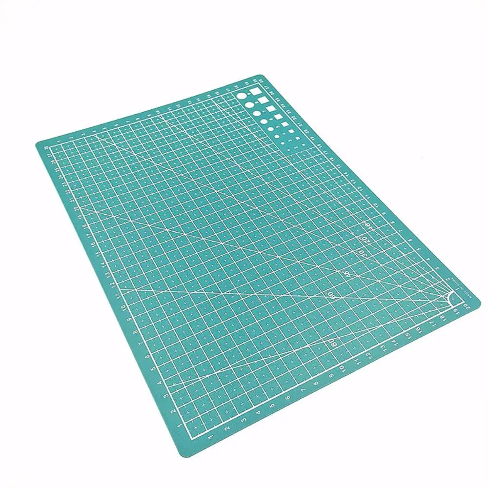 PVC A3 A4 A5 PVC Cutting Mat Cutting Board Workbench Patchwork Sewing Manual DIY Engraving Double-side Pad Leather Craft Tool