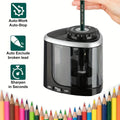 TENWIN Electric Sharpener Desktop Automatic Portable Pencil Sharpener Suitable To Pencils 6-8mm for Students School Stationery
