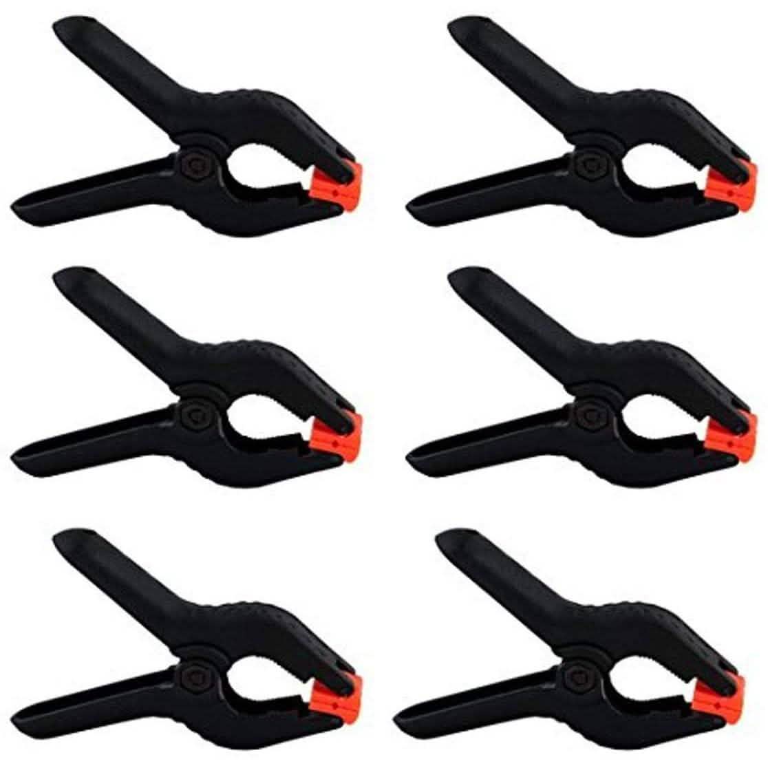 6-Pack: Heavy Duty Muslin Clamps
