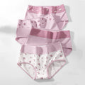 4Pcs/Set High Waist Women Panties Cotton Underwear Fashion Print Ladies Briefs Slim Underpants Breathable Sexy Ladies Lingerie
