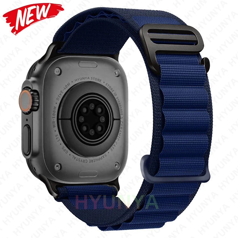 Alpine Strap For Apple Watch Band Ultra 2 3 Watchband 45mm 49mm 42mm 46mm 44mm 41mm 40mm Bracelet Iwatch Series 11 9 8 7 6 SE 10