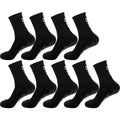 3/6/9pairs men women non slip grip cycling hiking non slip grip socks towel bottom breathable shockproof athletic exercise