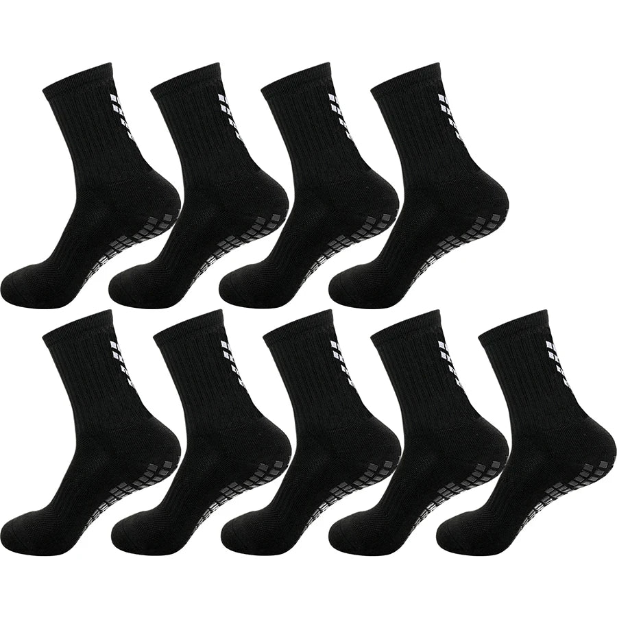 3/6/9pairs men women non slip grip cycling hiking non slip grip socks towel bottom breathable shockproof athletic exercise