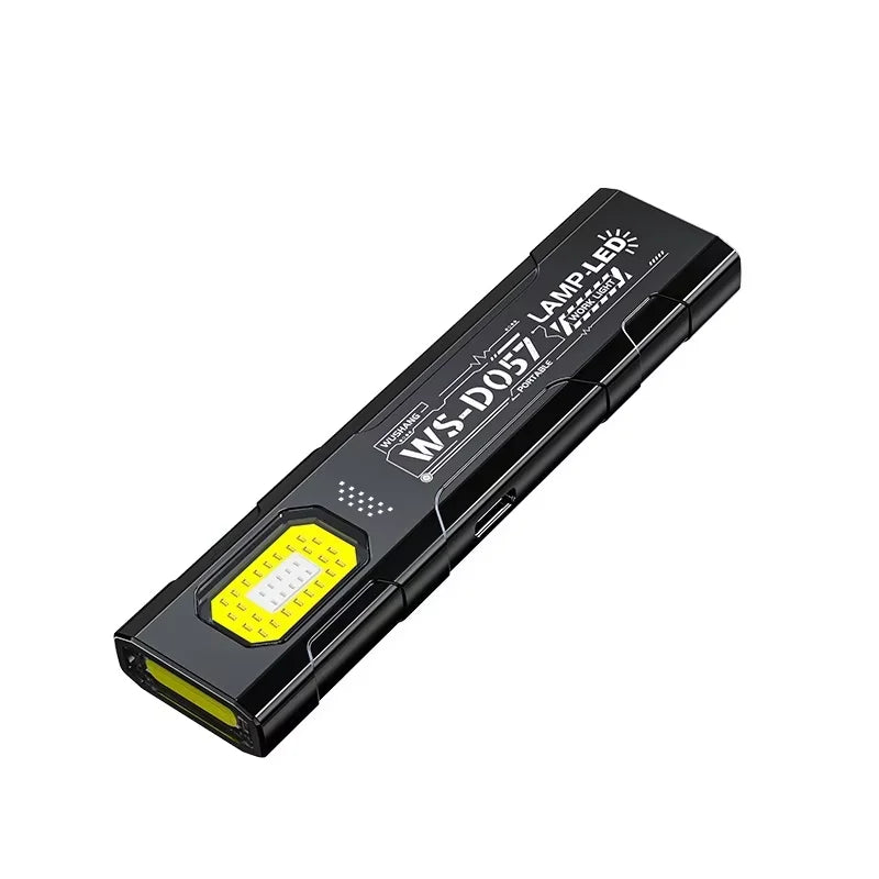 Security flashing work light warning light strong light mini portable outdoor maintenance emergency EDC flashlight knife cap cli