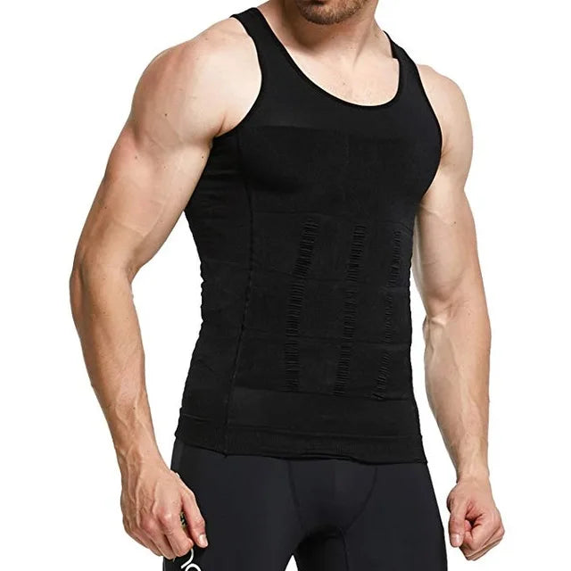 YBFDO Men Shapewear Undershirt Slimming Belly Shapewear Tummy Control Undershirt Body Shaper Waist Corset Tank Tops Underwear