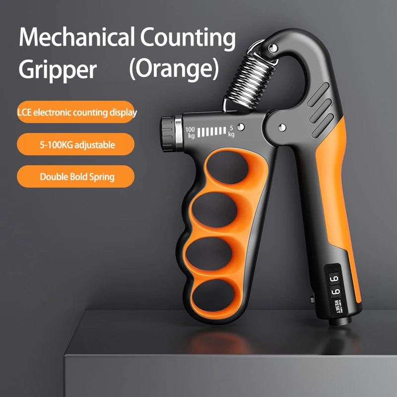 5-60/100/150kg Grip Strength Gym Wrist Expander Hand Strengthener Adjustable Muscle Recovery Fitness Hand Strength Exercise