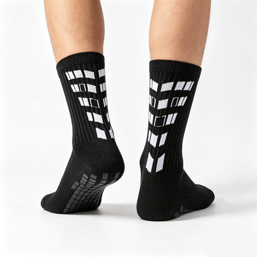 3/6/9pairs men women non slip grip cycling hiking non slip grip socks towel bottom breathable shockproof athletic exercise