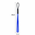 1pc Extra long flexible plastic shoe horns do not require bending durable shoe spoons for pregnant women wearing shoe assistants