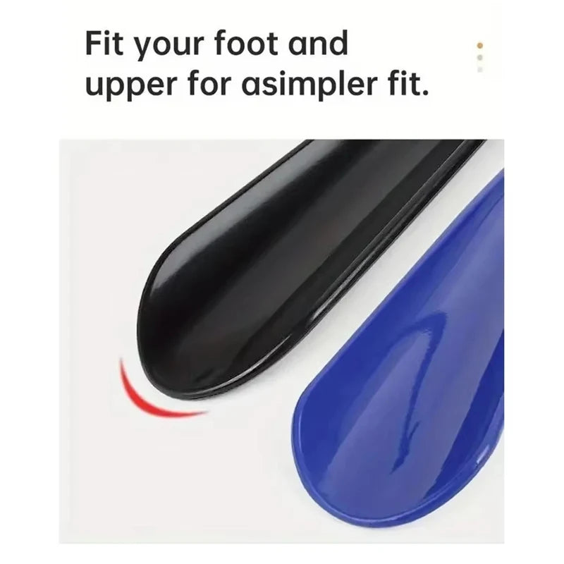 1pc Extra long flexible plastic shoe horns do not require bending durable shoe spoons for pregnant women wearing shoe assistants