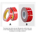 3M Double-sided Adhesive Tape - Transparent - Acrylic - Strong Adhesion - For Home, Car, Wall Fixing - No Scarring