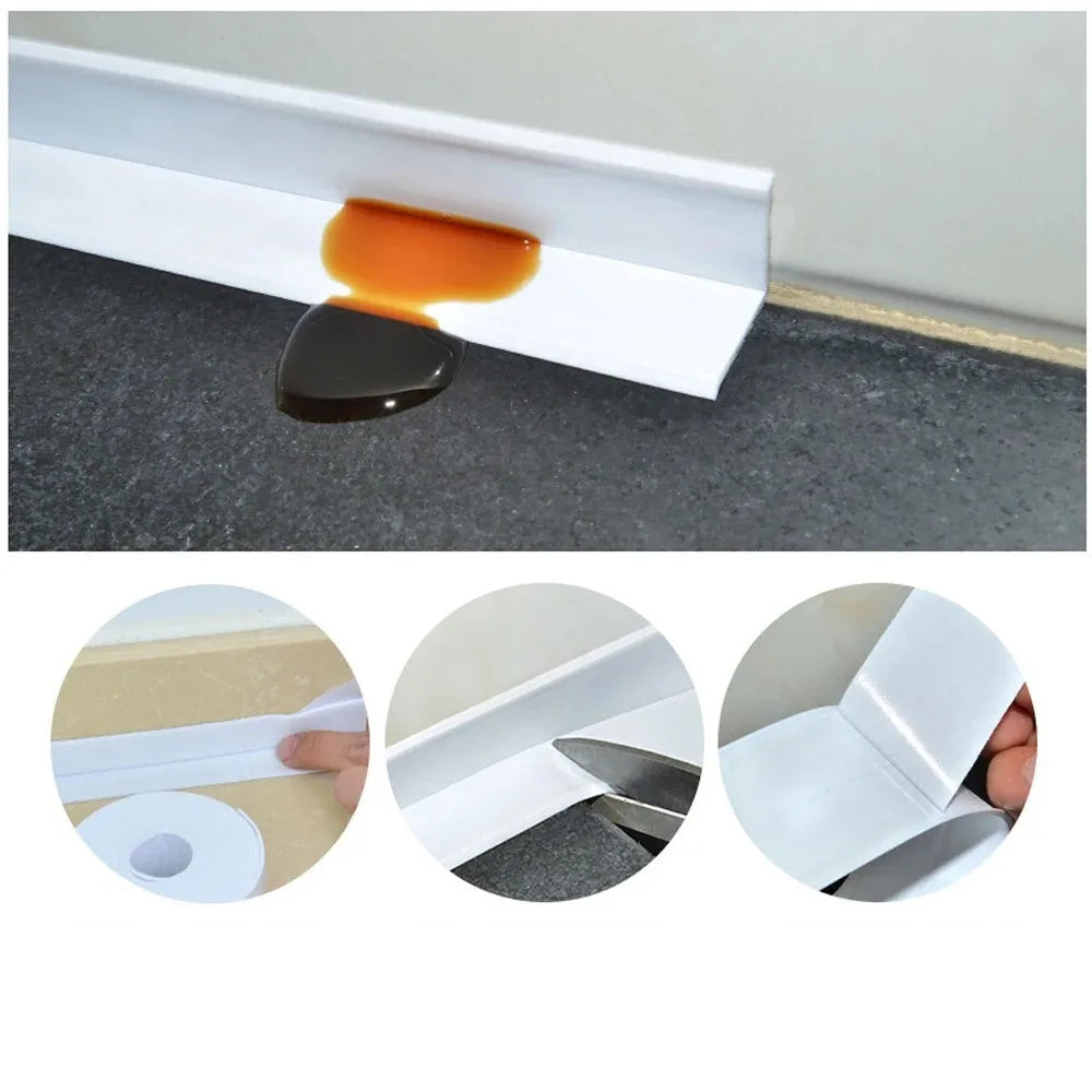 Suitable for bathrooms and kitchens, shower bathtub sealant tape, used for sealing and filling gaps