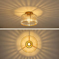 Crystal Ceiling Light Fixture, Modern Semi Flush Mount Ceiling Light, Hallway Lighting Fixtures Chandelier for Kitchen, Close T