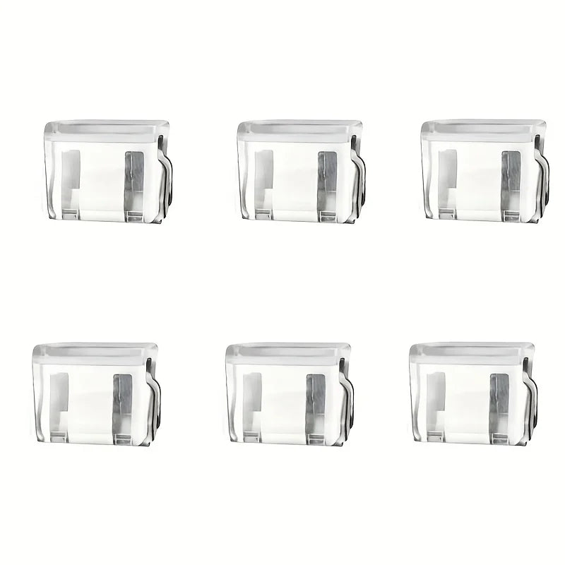 2/4/6/pcs Invisible Leg Shortening Clips - Anti-Slip Hem Grippers for Pants (No-Sew Hem Adjustment Tool)